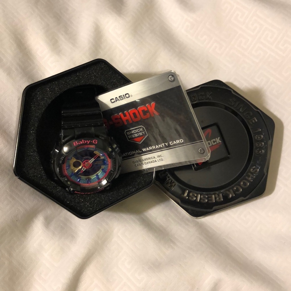 Women’s baby g-shock Casio watch